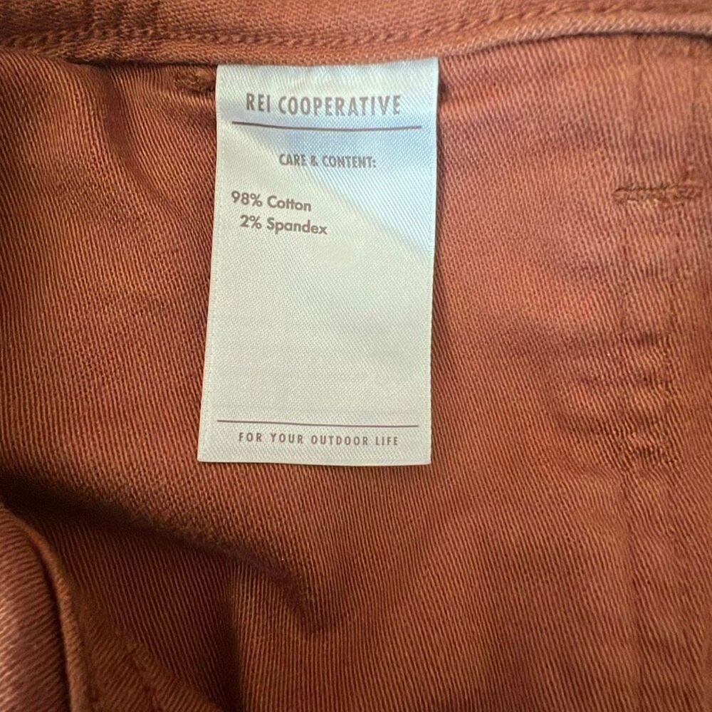 REI Co-op Women's Trailsmith Jogger Pants in Burnt Orange Size 6 - Picture 8 of 10